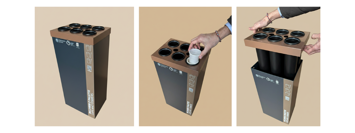 ECO 1.0 con impilatore bicchieri