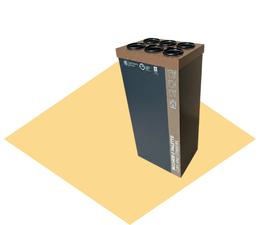 ECO 1.0 con impilatore bicchieri